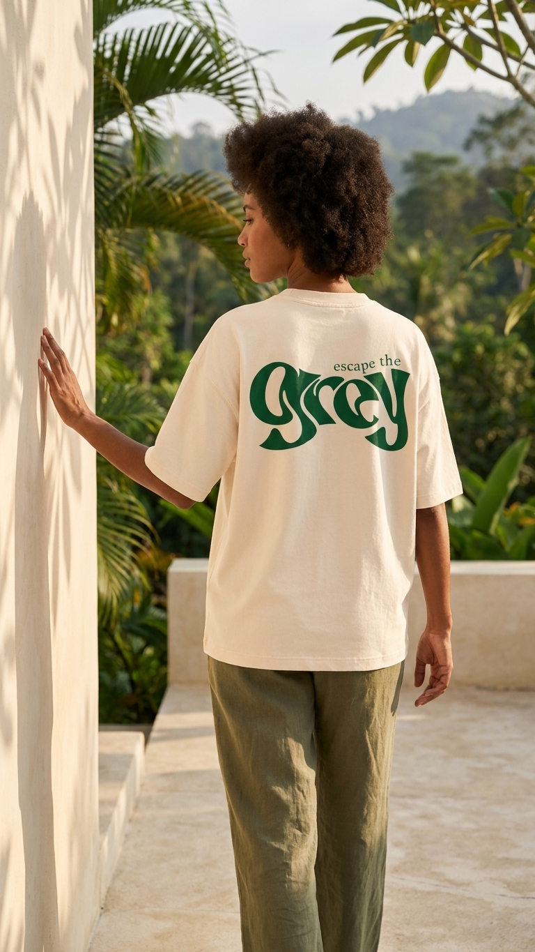 T-shirt ADN écru
